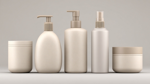 Natural packaging for beauty products.